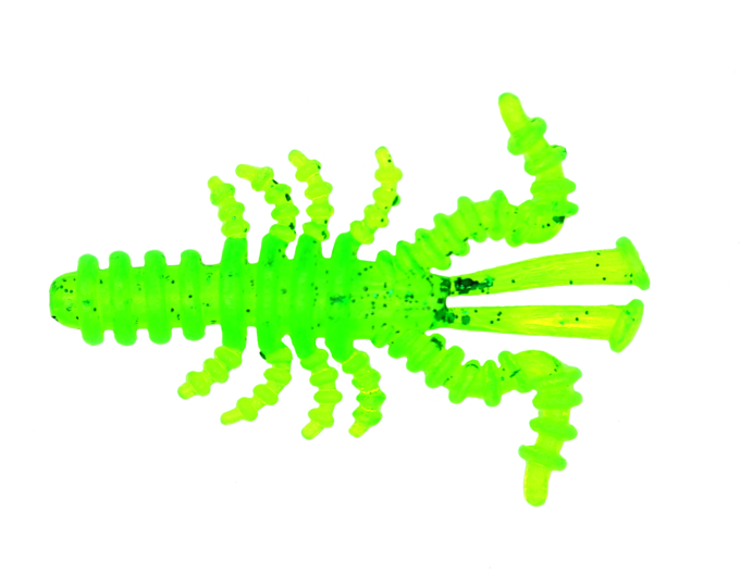 Силиконовая приманка Brown Perch «Moussy» (длина 40мм, вес 0,1гр.) цвет 003 (9шт.) - изображение 1