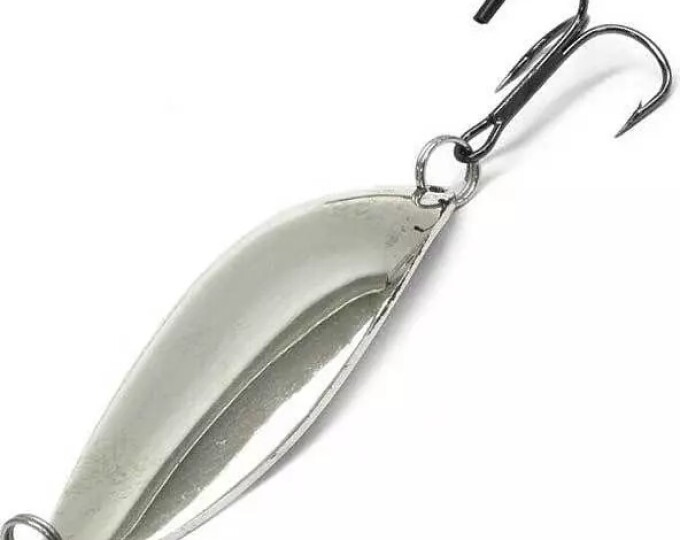 Блесна Колебалка Питер Юбилейная 25гр. (Никель) - изображение 1 