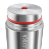 Термос для еды Relaxika 301 в термочехле (1,0л) стальной - изображение 7