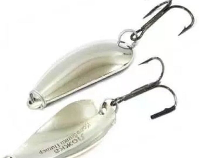 Блесна Колебалка Питер Ложка — классика 15гр. (Никель) - изображение 1 