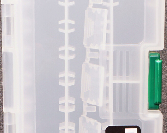 Коробка Kosadaka TB-M08 для приманок и мелочей (3 продольные секции + доп. вставки 138х77х31мм) - изображение 2