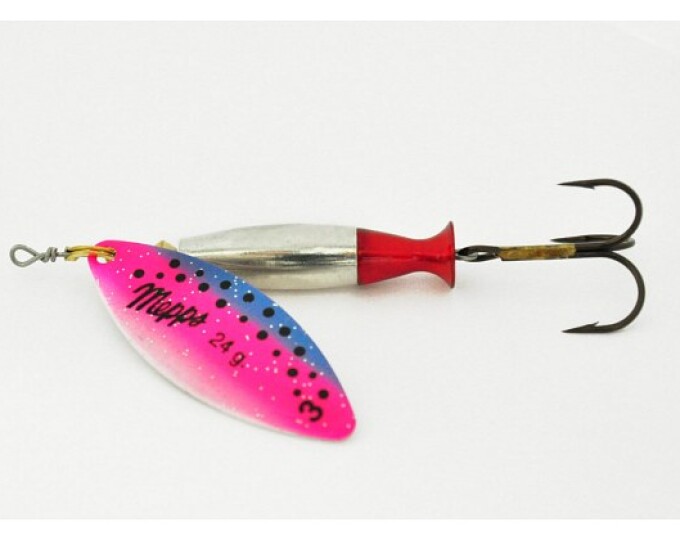 Блесна Mepps AGLIA LONG HEAVY 3 Silver/Rainbow - изображение 1 