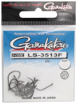 Крючок Gamakatsu Hook LS-3513F (Black) №08
