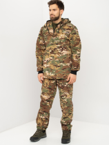 Костюм Hunt’sMan «Антигнус-Эконом» (ткань смесовка (рип-стоп), цвет Мультикам) р.48-50 (182-188)