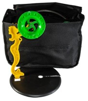 Комплект оснащённых жерлиц Лиман «Русалка» (блин 200мм, катушка 90мм) в сумке (5шт.)