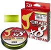 Леска плетёная Daiwa J-Braid Grand X8 135м 0,20мм (Yellow) - изображение 1 