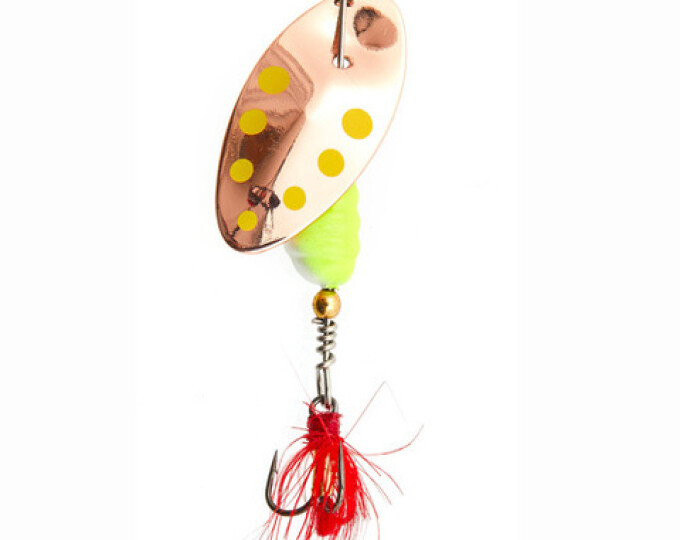 Блесна вращающаяся Lucky John EXCENTRIC IN-LINE (вес 2,5гр.) цвет 002 - изображение 1 