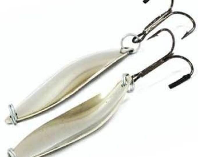 Блесна Колебалка Питер Крокодил 20гр. (Никель) - изображение 1 