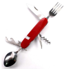 Нож, вилка, ложка (красная) - изображение 1 