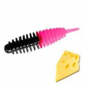 Приманка TROUT BAIT Jumbo 50, Сыр (12шт.) цвет Black-Pink