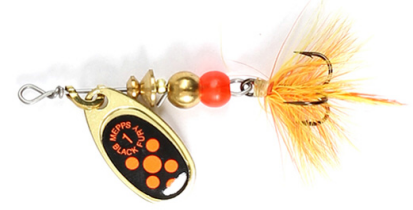 Блесна Mepps BLACK FURY 1 Gold/Orange