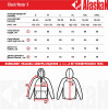 Куртка флисовая Alaskan Black Water X р.XXL (с капюшоном, черная) - изображение 6
