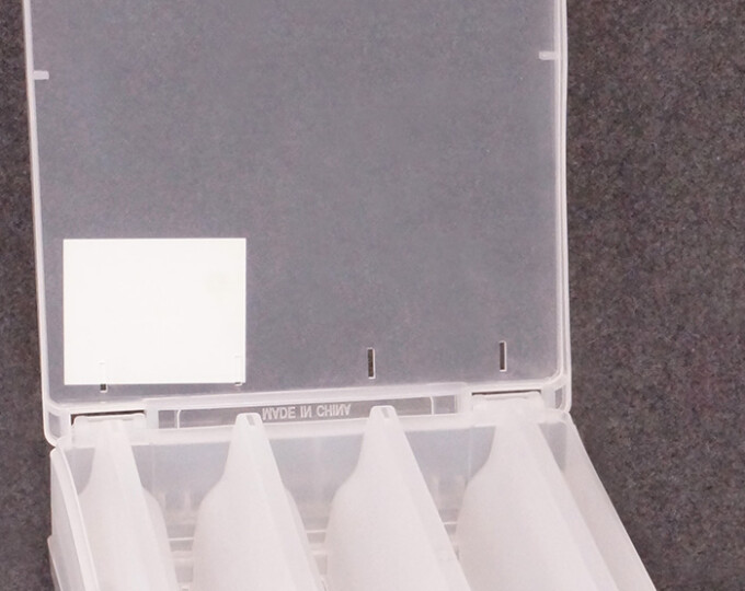 Коробка Kosadaka TB-S61B для воблеров, двусторонняя, продольные секции (205х145х50мм) Clear - изображение 4