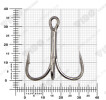 Крючок Treble Hooks (VD-093-BN) № 2/0 - изображение 3