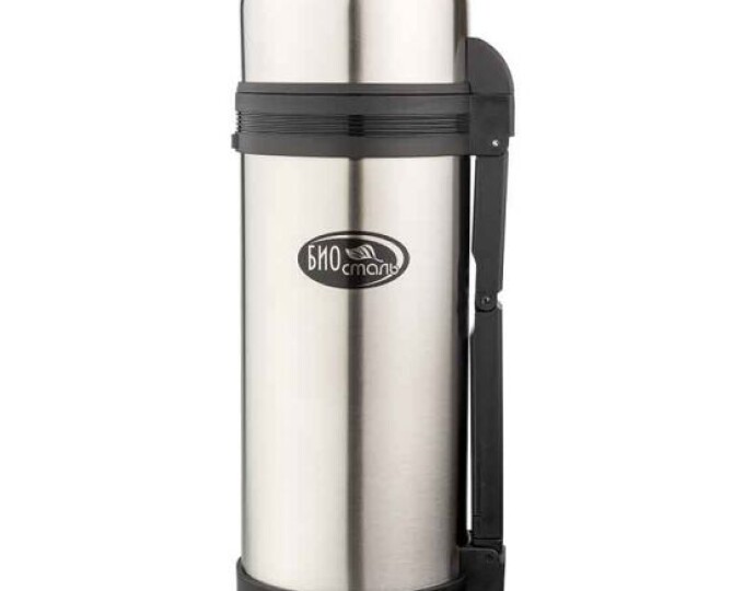 Термос TM «BIOSTAL» (универсальная пробка/ручка/ремешок)1800мл - изображение 1 