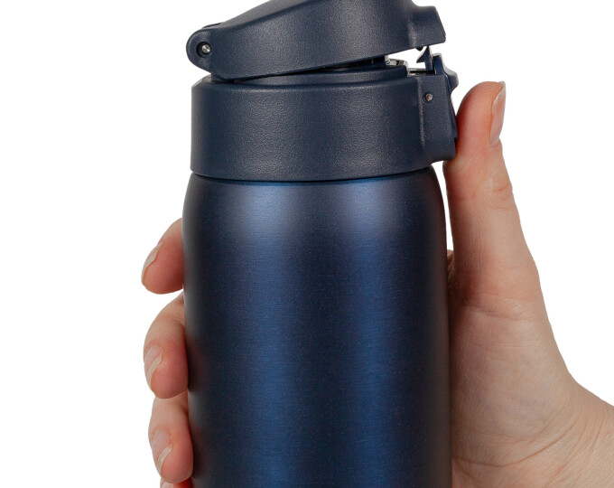 Термокружка Relaxika 701 (0,48л) синяя - изображение 8