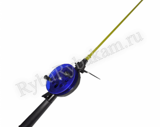 Удочка зимняя Три Кита ТЕХНО 75мм (ручка пластмасса, хлыст поликарбонат) Ассорти - изображение 1 