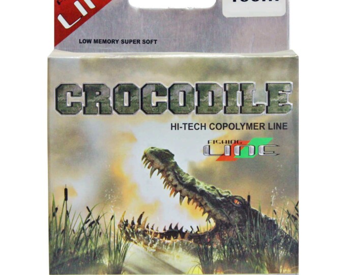 Леска SWD «Crocodile» 100м  0,18 (3,3кг) (вакуум./уп., прозрачная) (5208182) - изображение 1 