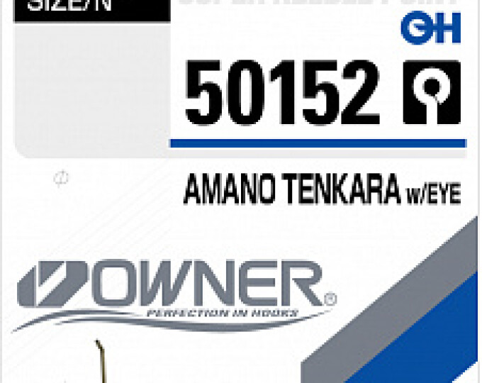 Крючок Owner (50152) «Amano Tenkara» w/EYE №10 (13шт.) - изображение 1 