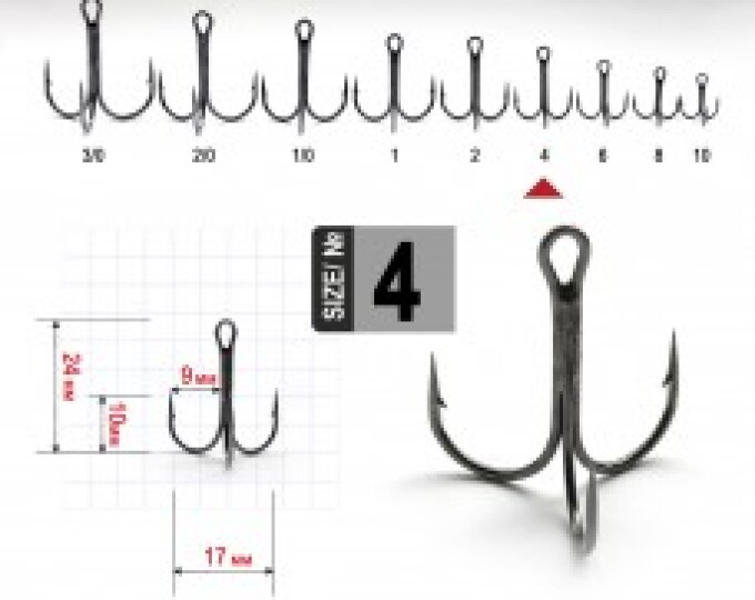 Крючок Fanatik (FT-1103) №04 - изображение 1 
