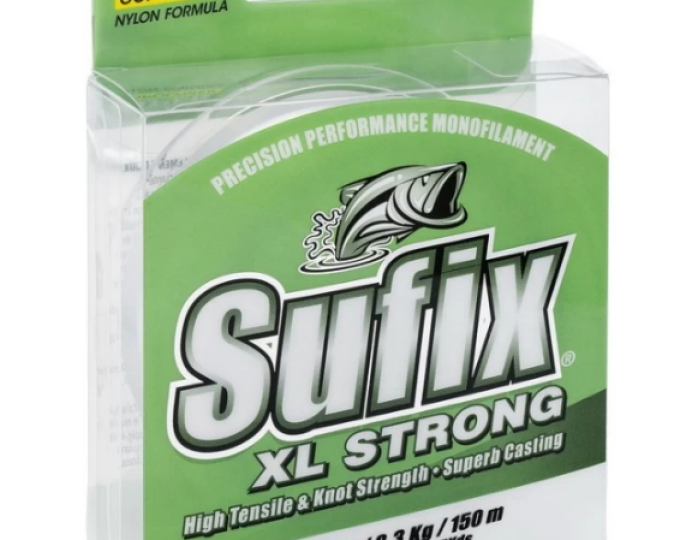 Леска SUFIX XL STRONG 100м, 0,20мм (3,3кг) (платина) - изображение 1 