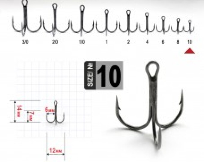 Крючок Fanatik (FT-1103) №10 - изображение 1