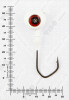 Джиг крашеный ШАР 26гр. (крючок VD-079 №3/0) (3шт.) цвет 05 (белый) - изображение 3