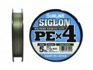 Плетеный шнур Sunline SIGLON PEx4 Dark Green 150m #0.3/5lb (0.094mm) - изображение 1 