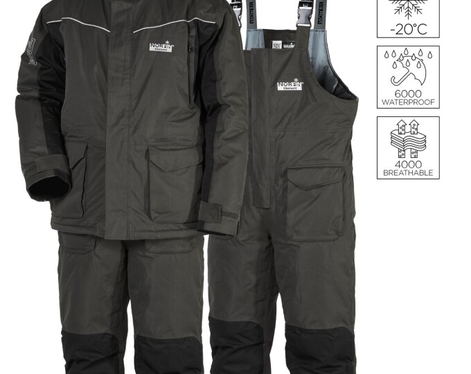 Костюм зимний NORFIN ELEMENT GRAY 03, р.L - изображение 2