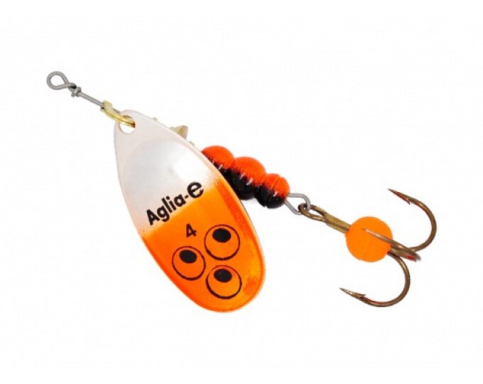 Блесна Mepps AGLIA-E 4 Silver/Orange - изображение 1 