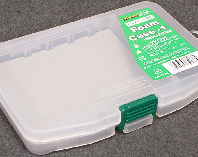 Коробка Kosadaka Foam Case 1 (146х103х23мм, пенка с прорезями + вставка) - изображение 1 