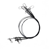 Поводок стальной Namazu Leader 1×7 Nylon Coated Green (15/20/25/30см, тест 11кг)