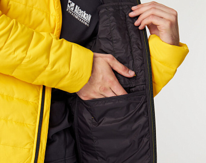 Куртка Alaskan Juneau Yellow р.L (утепленная, стеганая) - изображение 5