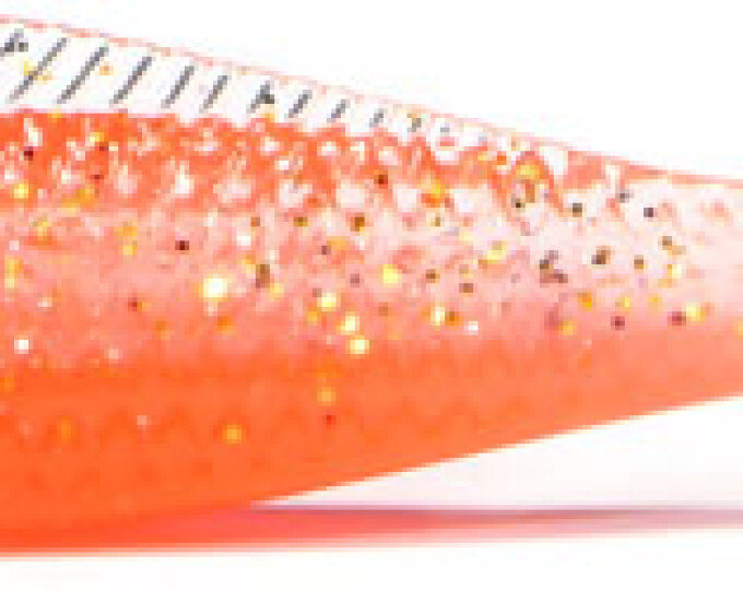 Виброхвост Kosadaka DODGER 75мм (8шт.) цвет ORG - изображение 1 