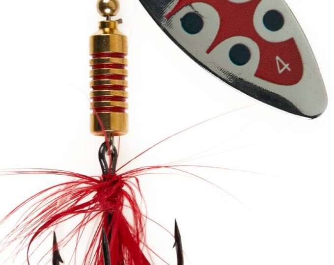 Блесна вращающаяся Lucky John SPIN X LONG 04 (вес 9гр.) цвет SX1 - изображение 3