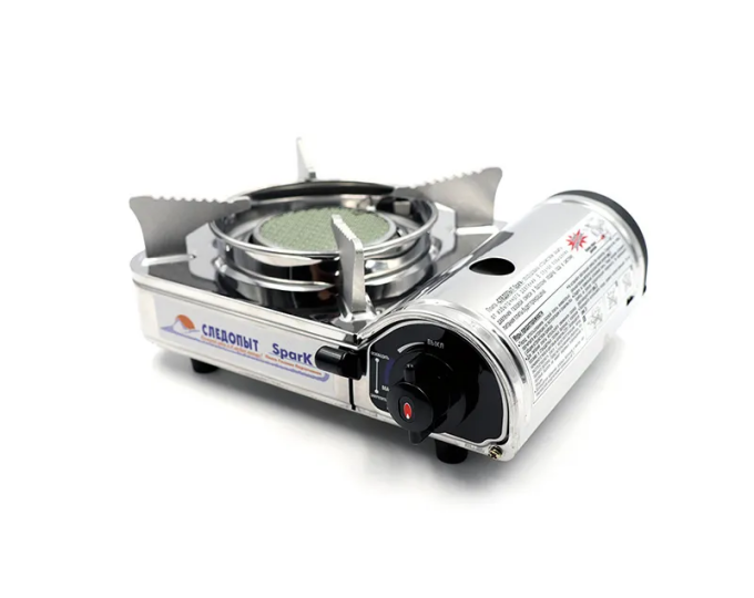 Плита газовая СЛЕДОПЫТ — Spark (керамика, защита от избыточного давления) - изображение 1