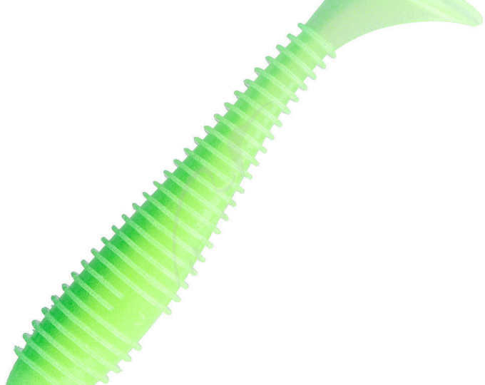 Приманка силиконовая Keitech Swing Impact FAT 3.8″ EA#11 Lime Chartreuse Glow - изображение 1 