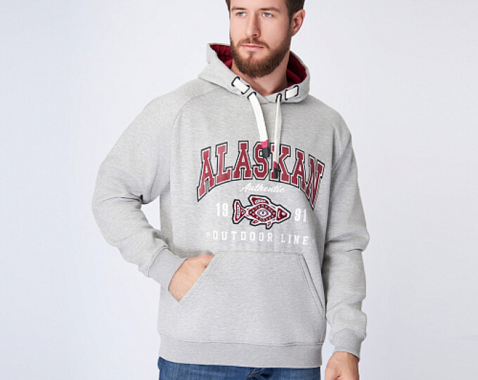 Толстовка Alaskan Promo Hoodie (серый) р.L - изображение 1 