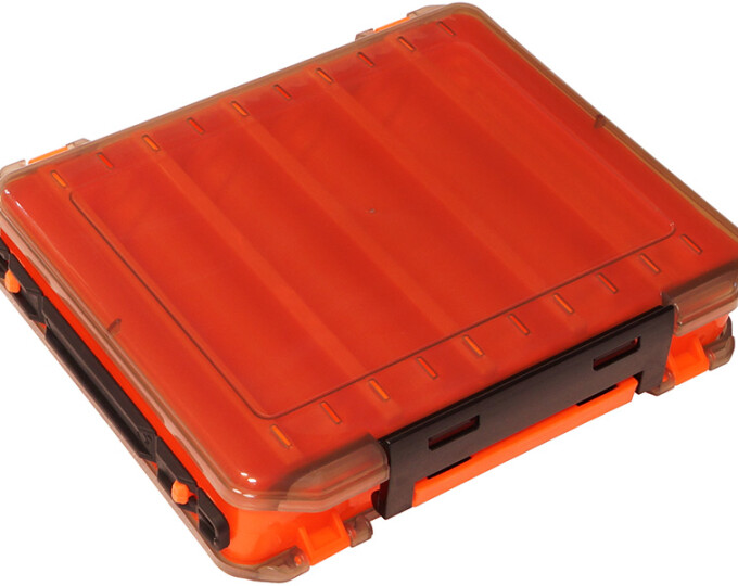 Коробка Kosadaka TB-S31C для воблеров, двусторонняя (200х175х50мм) Orange - изображение 1 