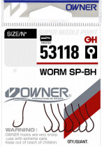 Крючок Owner (53118) «Worm SP-BH» №10 (8шт.)