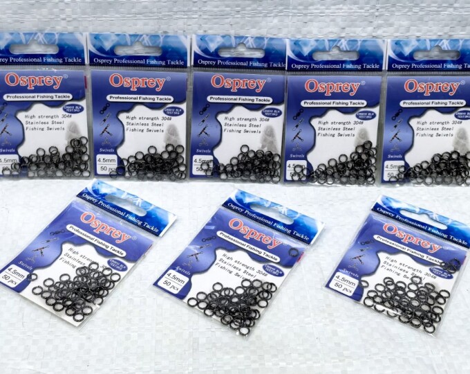 Заводное кольцо Osprey (CR-010) 4,0мм (тест 4кг) (50шт.) - изображение 1 
