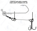 Оснастка стингер для джиг-головки Stinger Eye Jig (L) - изображение 4