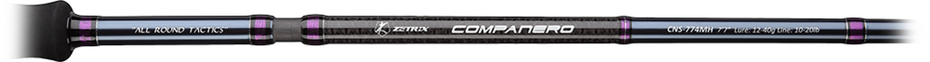 Спиннинг ZETRIX COMPANERO «Light Rig Game» CNS-754L (2,26м/2-14гр./4-8LB)