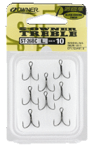 Крючок Owner Treble (ST-26BC) №14 (8шт)
