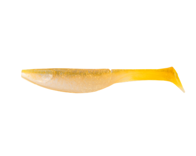 Приманка съедобная ALLVEGA «Belly Dance Shad» 7см 3,5г (7шт.) цвет UV pearl ayu - изображение 1