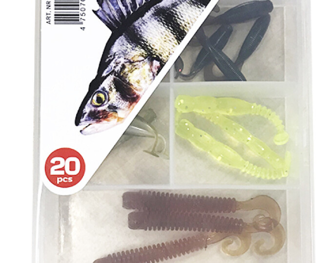 Комплект приманок и оснастки Lucky John CRAZY PERCH SET - изображение 1 