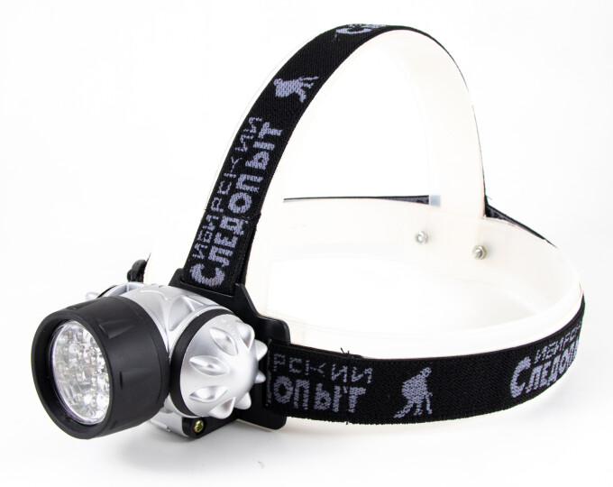 Фонарь налобный «СИБИРСКИЙ СЛЕДОПЫТ — Циклоп-12» (12LED, 3*ААА) - изображение 1
