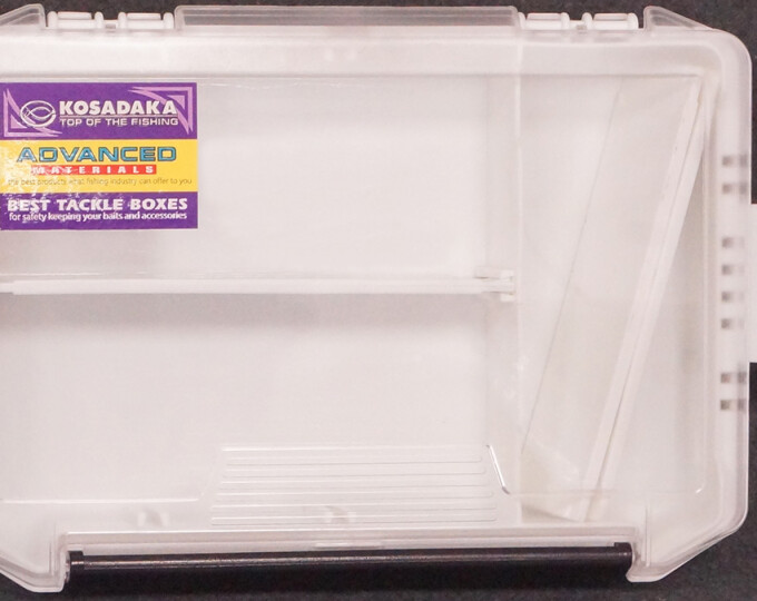 Коробка Kosadaka TB-S38WH для приманок, 3 секции (210х145х40мм) White - изображение 3