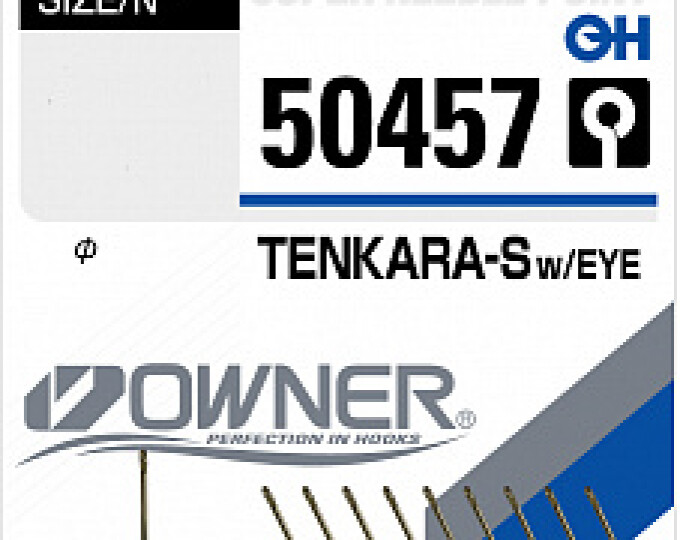 Крючок Owner (50457) «Tenkara Straight» w/EYE №10 (10шт.) - изображение 1 
