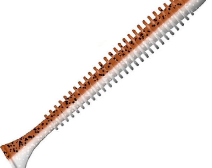 Приманка ZUB-SWING 87мм-5шт, (цвет 031) натурал-карамельный - изображение 1 